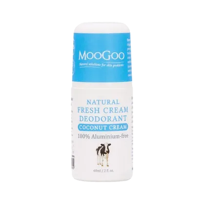 MooGoo Natural Fresh Cream Deodorant Coconut Cream 60ml