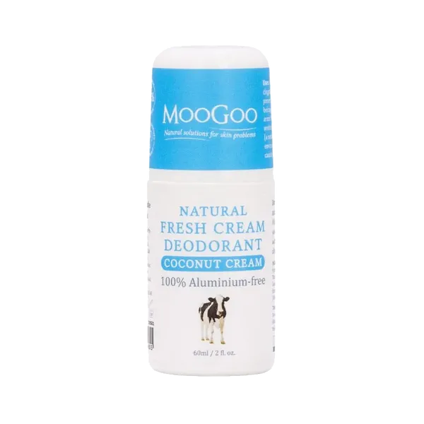 MooGoo Natural Fresh Cream Deodorant Coconut Cream 60ml