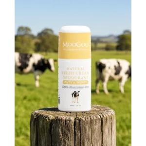MooGoo Natural Fresh Cream Deodorant Oats & Honey 60ml