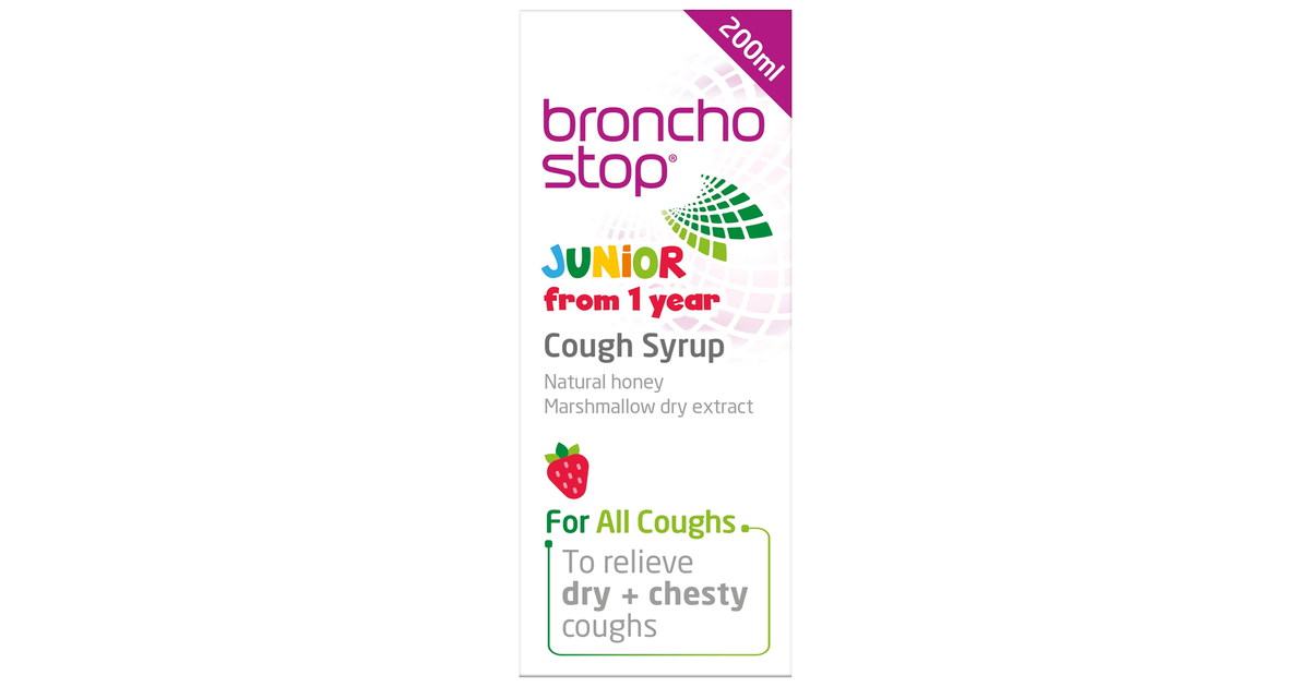 Bronchostop Junior Cough Syrup 200ml