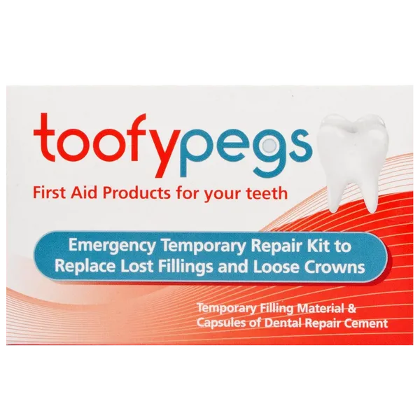 Toofypegs Emergency Temporary Repair Kit for Fillings & Crowns