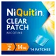 Niquitin 14mg Patches Step 2 Clear Pack of 14