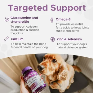 SuperDog Joints & Bones Chewable Tablets Pack of 60