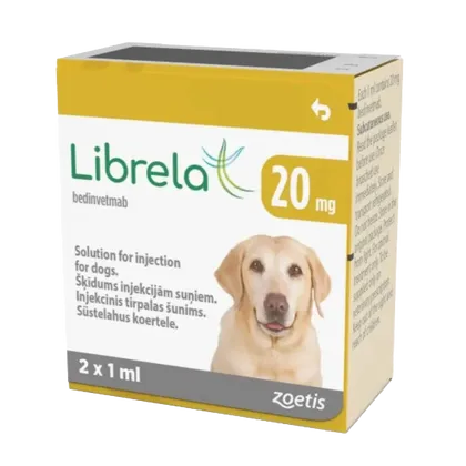 Librela Solution for Injection Vials 20mg Pack of 2 (Refrigerated Item)