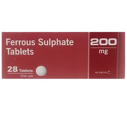 Ferrous Sulfate 200mg Tablets Pack of 28