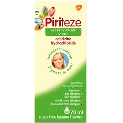 Piriteze Allergy Relief Syrup 70ml