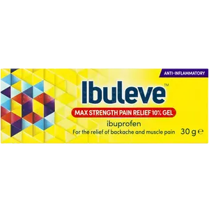 Ibuleve Max Strength Pain Relief 10% Gel 30g