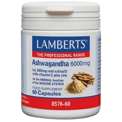 Lamberts Ashwagandha 6000mg Capsules Pack of 60