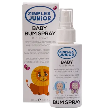 Zinplex Junior Baby Bum Spray 100ml