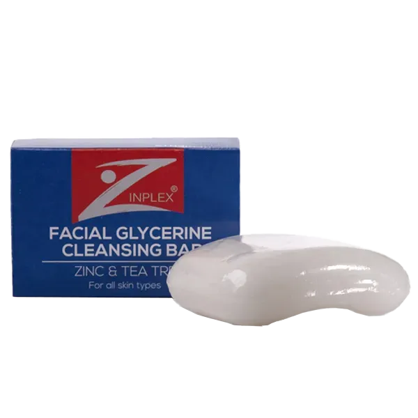 Zinplex Facial Glycerine Cleansing Bar 100g