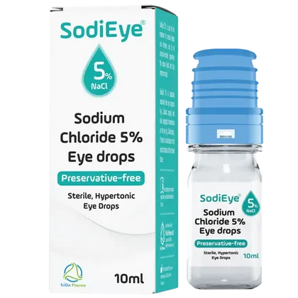 SodiEye Sodium Chloride 5% Eye Drops 10ml