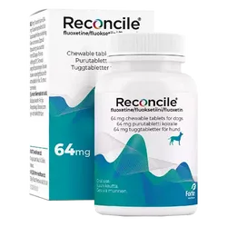Reconcile Chewable Tablets for Dogs 64mg (Fluoxetine) Pack of 30