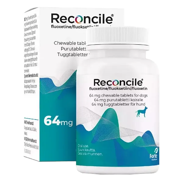 Reconcile Chewable Tablets for Dogs 64mg (Fluoxetine) Pack of 30