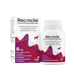 Reconcile Chewable Tablets for Dogs 8mg (Fluoxetine) Pack of 30