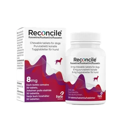 Reconcile 8mg Chewable Tablets for Dogs (Fluoxetine) - Pack of 30