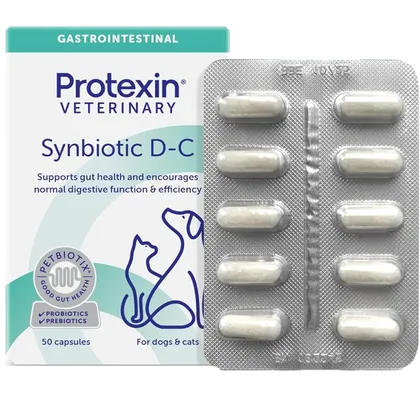 Protexin Synbiotic D-C Capsules Pack of 50