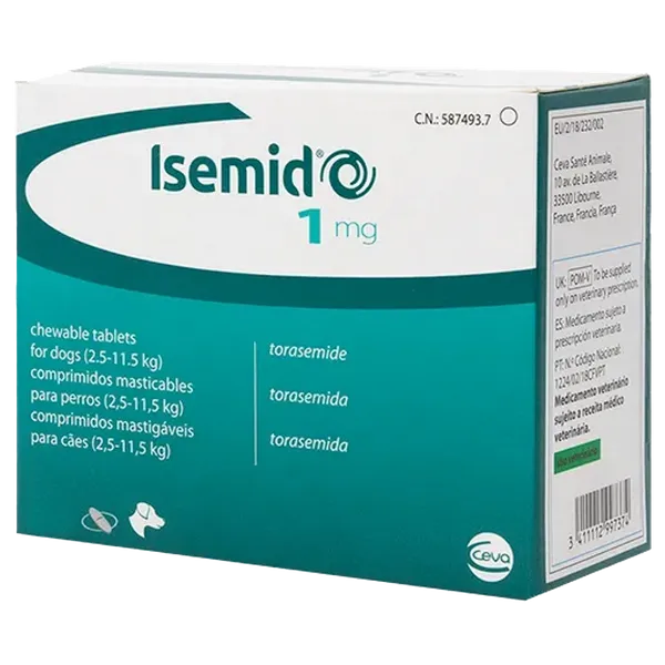 Isemid Chewable Tablet 1mg