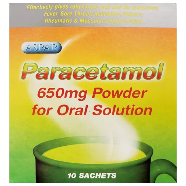 Paracetamol Powder Sachets Pack of 10