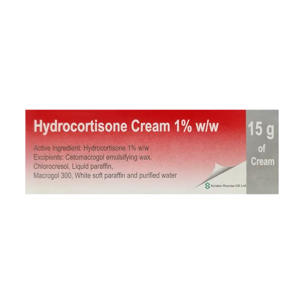 Hydrocortisone 1% Cream 15g