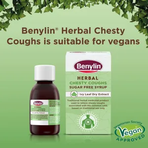 Benylin Herbal Chesty Coughs Sugar Free Syrup 100ml