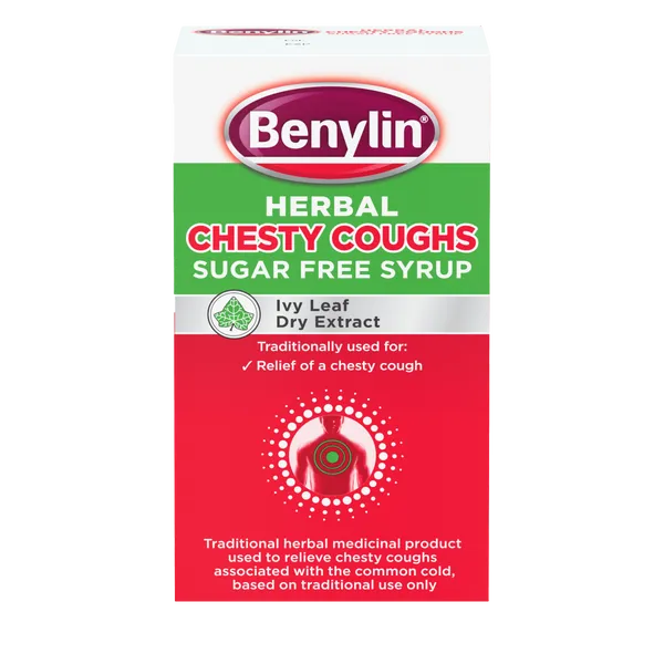 Benylin Herbal Chesty Coughs Sugar Free Syrup 100ml