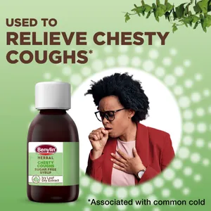 Benylin Herbal Chesty Coughs Sugar Free Syrup 100ml