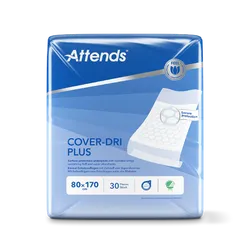Attends Cover-Dri Plus 80 x 170cm Underpads Pack of 30