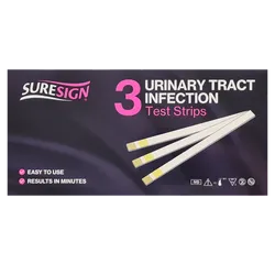Suresign Urinary Tract Infection Test Strips Pack of 3