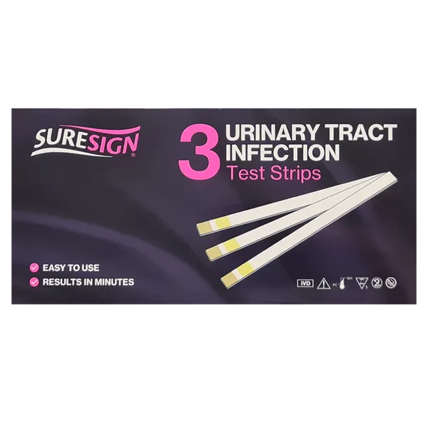 Suresign Urinary Tract Infection Test Strips Pack Of 3