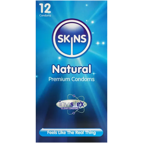 Skins Natural Condoms Pack of 12