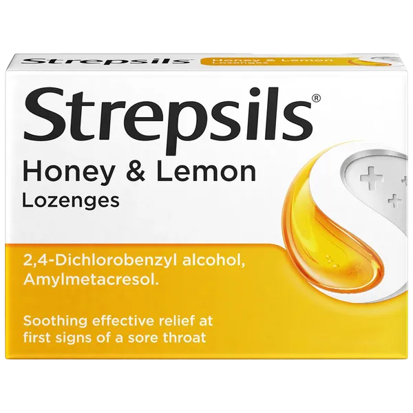 Strepsils Honey & Lemon Lozenges Pack of 36