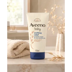Aveeno Baby Soothing Relief Emollient Cream 150ml