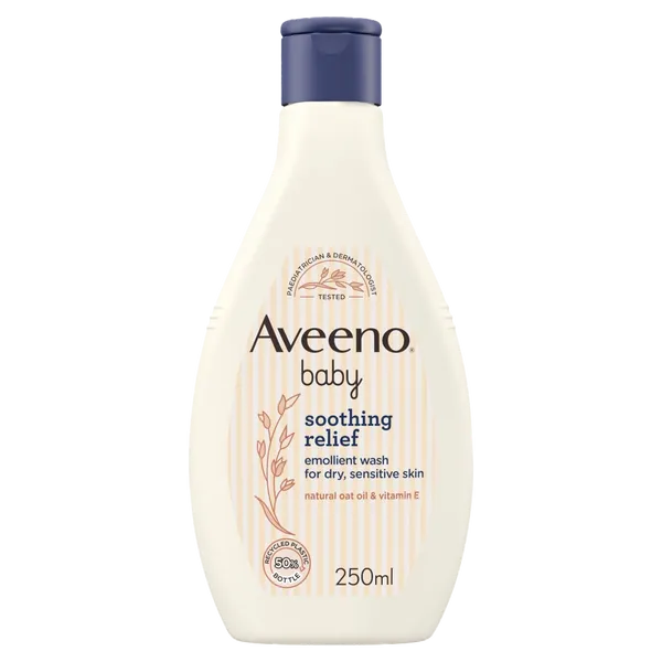 Aveeno Baby Soothing Relief Emollient Wash 250ml