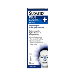 Sudafed Plus Blocked Nose Spray 10ml
