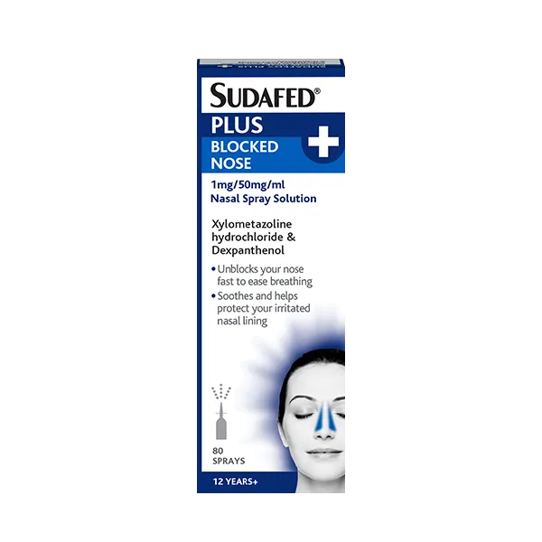 Sudafed Plus Blocked Nose Spray 10ml