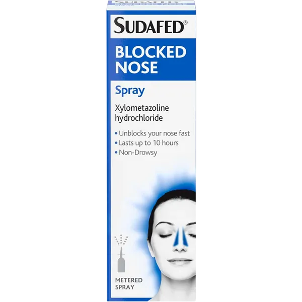 Sudafed Plus Blocked Nose Spray 10ml