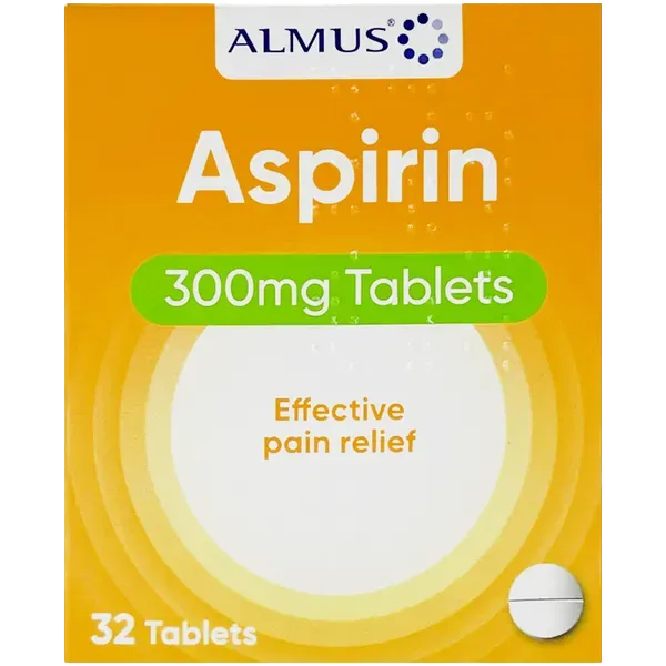 Aspirin Tablets 300mg Pack of 32