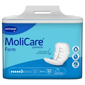 MoliCare Premium Form Pads 6 Drops Pack of 32