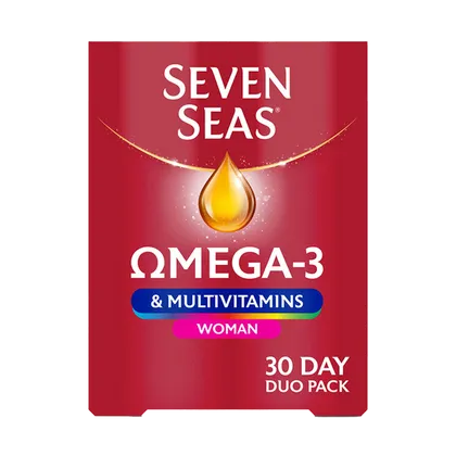 Seven Seas Omega 3 & Multivitamins Woman Pack of 30 Duo