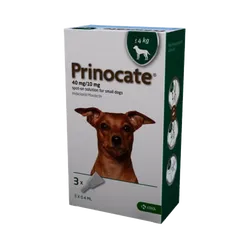 Prinocate Spot-on-Solution Small Dog 40/10mg (<4kg) Pack of 3