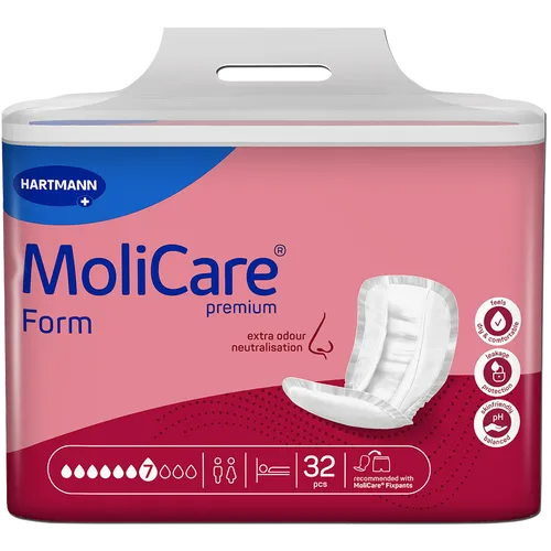 MoliCare Premium Form Pads 7 Drops Pack of 32