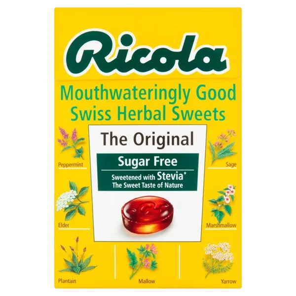 Ricola Swiss Herb Drops Original Sugar Free 45g