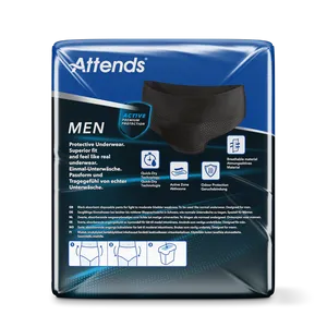 Attends Men Protective Underwear 3 Medium Pack of 10