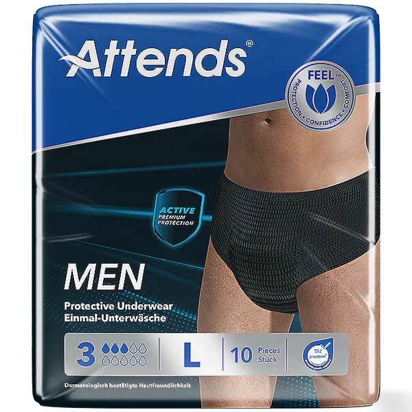 Depend Comfort Protect Underwear for Women Level 7 Large Pack of 9