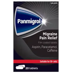 Panmigrol Migraine Pain Relief Tablets Pack of 20