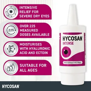 Hycosan Intense Preservative Free Eye Drops 7.5ml