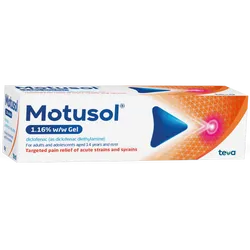 Motusol Pain Relief Gel 1.16% w/w 30g