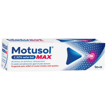 Motusol Max Pain Relief Gel 2.32% w/w 30g