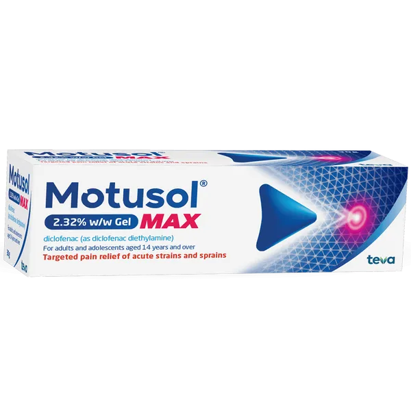 Motusol Max 30g front view