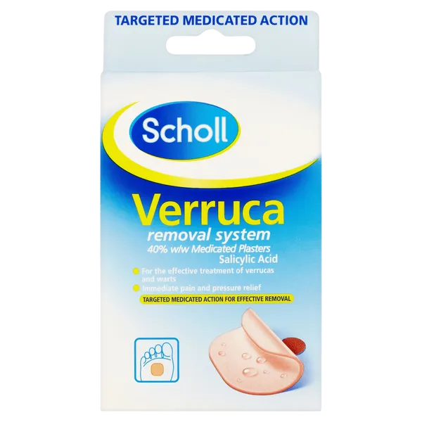 Scholl Verruca Removal System Plasters Pack of 15